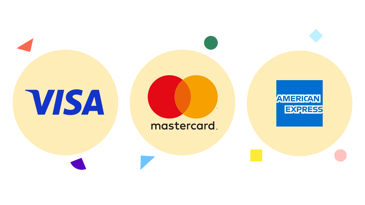 Diverse Zahlungsmöglichkeiten